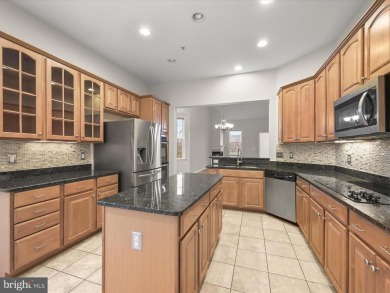 This luxury end unit townhome is nestled in an exceptional on Waverly Woods Golf Club in Maryland - for sale on GolfHomes.com, golf home, golf lot