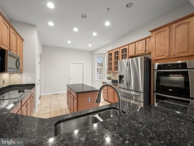 This luxury end unit townhome is nestled in an exceptional on Waverly Woods Golf Club in Maryland - for sale on GolfHomes.com, golf home, golf lot