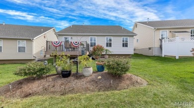Enjoy effortless living in this beautifully designed detached on Golf Club of Wentzville in Missouri - for sale on GolfHomes.com, golf home, golf lot
