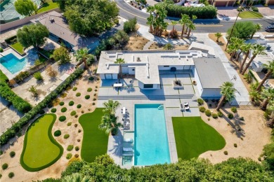 Step into this historic, single-level home in Rancho Mirage on Rancho Las Palmas Country Club in California - for sale on GolfHomes.com, golf home, golf lot