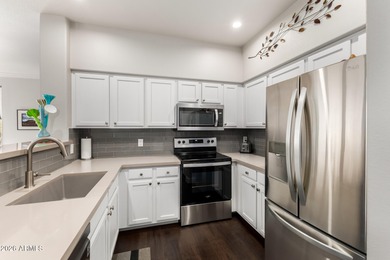 Highly upgraded one-bedroom condo in The Edge at Grayhawk on Talon at Grayhawk Golf Course in Arizona - for sale on GolfHomes.com, golf home, golf lot