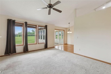 Enjoy one-level living in this end-unit townhome situated on a on Golf at the Legacy in Minnesota - for sale on GolfHomes.com, golf home, golf lot