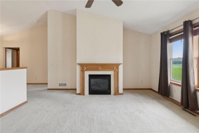 Enjoy one-level living in this end-unit townhome situated on a on Golf at the Legacy in Minnesota - for sale on GolfHomes.com, golf home, golf lot