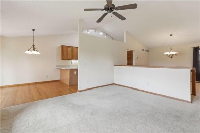 Enjoy one-level living in this end-unit townhome situated on a on Golf at the Legacy in Minnesota - for sale on GolfHomes.com, golf home, golf lot