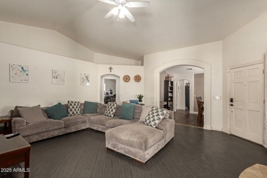 Welcome to this gorgeous 3-bedroom, 2-bath home with a private on Arrowhead Country Club in Arizona - for sale on GolfHomes.com, golf home, golf lot