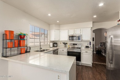 Welcome to this gorgeous 3-bedroom, 2-bath home with a private on Arrowhead Country Club in Arizona - for sale on GolfHomes.com, golf home, golf lot