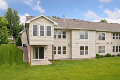 Enjoy one-level living in this end-unit townhome situated on a on Golf at the Legacy in Minnesota - for sale on GolfHomes.com, golf home, golf lot