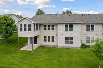 Enjoy one-level living in this end-unit townhome situated on a on Golf at the Legacy in Minnesota - for sale on GolfHomes.com, golf home, golf lot