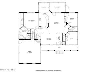 Welcome to 227 October Drive, a charming Craftsman-style home on River Landing Golf Course in North Carolina - for sale on GolfHomes.com, golf home, golf lot