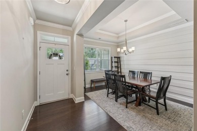 Once a model home, this beautifully designed ranch is spacious on The Fairways at Laurel Canyon in Georgia - for sale on GolfHomes.com, golf home, golf lot