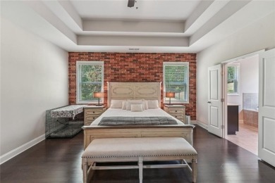 Once a model home, this beautifully designed ranch is spacious on The Fairways at Laurel Canyon in Georgia - for sale on GolfHomes.com, golf home, golf lot