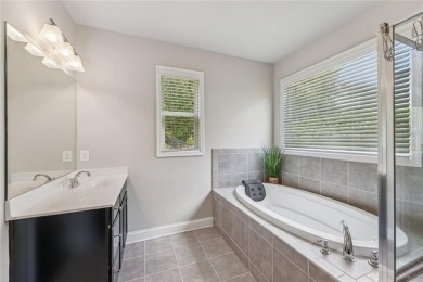 Once a model home, this beautifully designed ranch is spacious on The Fairways at Laurel Canyon in Georgia - for sale on GolfHomes.com, golf home, golf lot