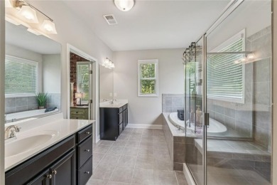 Once a model home, this beautifully designed ranch is spacious on The Fairways at Laurel Canyon in Georgia - for sale on GolfHomes.com, golf home, golf lot