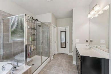 Once a model home, this beautifully designed ranch is spacious on The Fairways at Laurel Canyon in Georgia - for sale on GolfHomes.com, golf home, golf lot