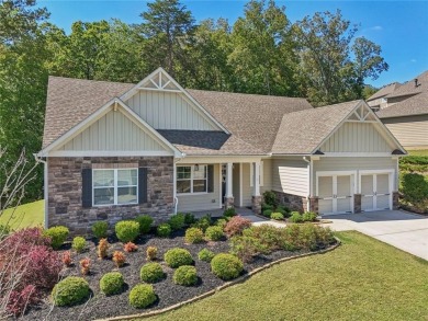 Once a model home, this beautifully designed ranch is spacious on The Fairways at Laurel Canyon in Georgia - for sale on GolfHomes.com, golf home, golf lot