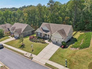 Once a model home, this beautifully designed ranch is spacious on The Fairways at Laurel Canyon in Georgia - for sale on GolfHomes.com, golf home, golf lot