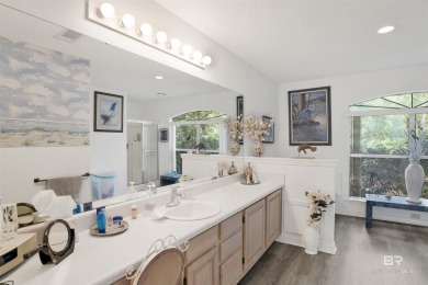Nestled among gorgeous mature trees, this spacious 2,200 sq ft on The Golf Club of the Wharf in Alabama - for sale on GolfHomes.com, golf home, golf lot