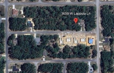 Beautiful homesite on smooth paved road in the growing on Citrus Springs Country Club in Florida - for sale on GolfHomes.com, golf home, golf lot