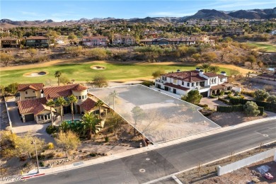 Incredible opportunity to build a custom home on Lake Las Vegas on South Shore At Lake Las Vegas in Nevada - for sale on GolfHomes.com, golf home, golf lot