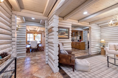 Pinetop Country Club stunning log cabin designed for comfort on Pinetop Lakes Country Club in Arizona - for sale on GolfHomes.com, golf home, golf lot