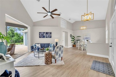 Step into this beautifully updated 3-bedroom, 2-bathroom home on Pinemoor West Golf Club in Florida - for sale on GolfHomes.com, golf home, golf lot
