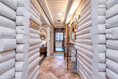 Pinetop Country Club stunning log cabin designed for comfort on Pinetop Lakes Country Club in Arizona - for sale on GolfHomes.com, golf home, golf lot