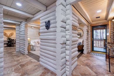 Pinetop Country Club stunning log cabin designed for comfort on Pinetop Lakes Country Club in Arizona - for sale on GolfHomes.com, golf home, golf lot