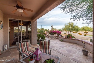 Experience resort-style living with this elegant home offering on Sun City Grand Golf Couse and Club in Arizona - for sale on GolfHomes.com, golf home, golf lot