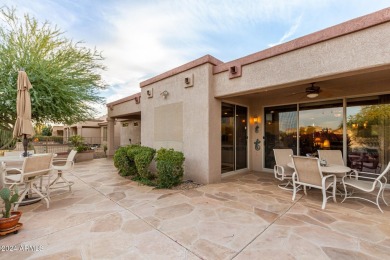 Experience resort-style living with this elegant home offering on Sun City Grand Golf Couse and Club in Arizona - for sale on GolfHomes.com, golf home, golf lot