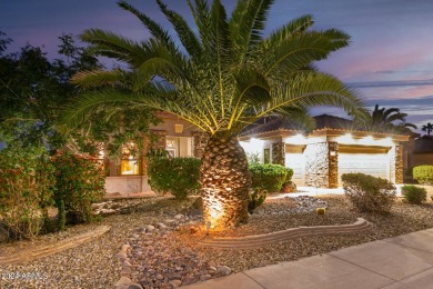 Experience resort-style living with this elegant home offering on Sun City Grand Golf Couse and Club in Arizona - for sale on GolfHomes.com, golf home, golf lot