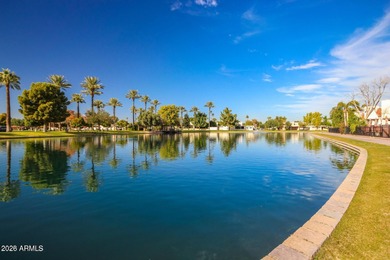 Rare opportunity to own a beautiful upgraded lakefront townhouse on Wigwam Golf and Country Club in Arizona - for sale on GolfHomes.com, golf home, golf lot