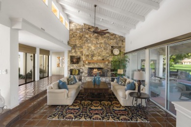 Mid Century Modern meets Hacienda Style in this La Quinta on La Quinta Country Club in California - for sale on GolfHomes.com, golf home, golf lot