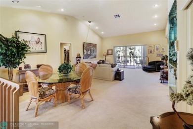 Not to be missed bright and airy upstairs 2-bedroom 2 bath unit on Fountains Golf and Country Club in Florida - for sale on GolfHomes.com, golf home, golf lot