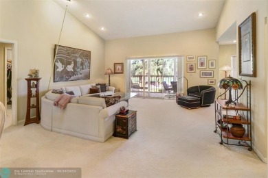 Not to be missed bright and airy upstairs 2-bedroom 2 bath unit on Fountains Golf and Country Club in Florida - for sale on GolfHomes.com, golf home, golf lot