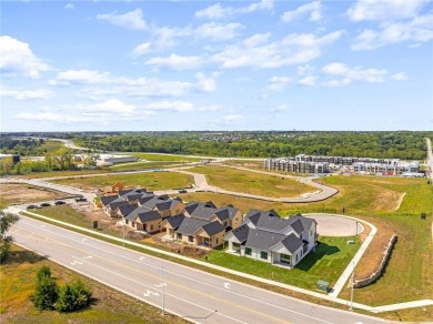 Discover modern, low-maintenance luxury living in this stunning on The Golf Club of Kansas in Kansas - for sale on GolfHomes.com, golf home, golf lot