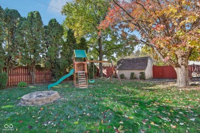 Welcome to this charming two-story home in Hearthstone, central on William Sahm Golf Course in Indiana - for sale on GolfHomes.com, golf home, golf lot