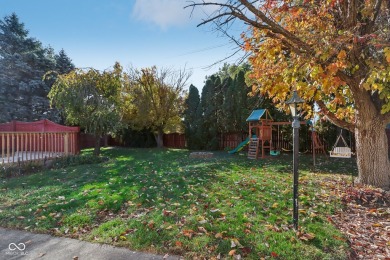 Welcome to this charming two-story home in Hearthstone, central on William Sahm Golf Course in Indiana - for sale on GolfHomes.com, golf home, golf lot