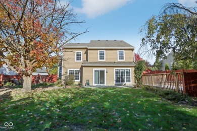 Welcome to this charming two-story home in Hearthstone, central on William Sahm Golf Course in Indiana - for sale on GolfHomes.com, golf home, golf lot