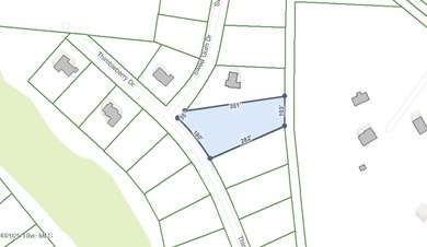 1.07 acres in the gated community of Woodlake Country Club in on Woodlake Country Club in North Carolina - for sale on GolfHomes.com, golf home, golf lot