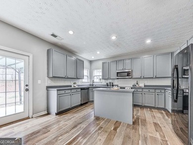 Lake & Golf Cart Living! This beautiful, spacious home offers 5 on Mirror Lake Golf Club in Georgia - for sale on GolfHomes.com, golf home, golf lot