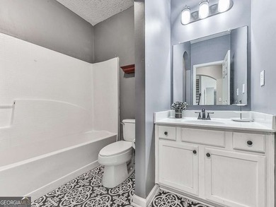 Lake & Golf Cart Living! This beautiful, spacious home offers 5 on Mirror Lake Golf Club in Georgia - for sale on GolfHomes.com, golf home, golf lot