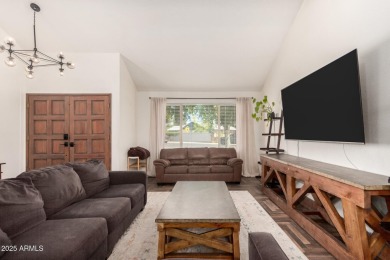 Step into this beautifully updated 4 bed/2.5 bath home in the on Dobson Ranch Municipal Golf Course in Arizona - for sale on GolfHomes.com, golf home, golf lot