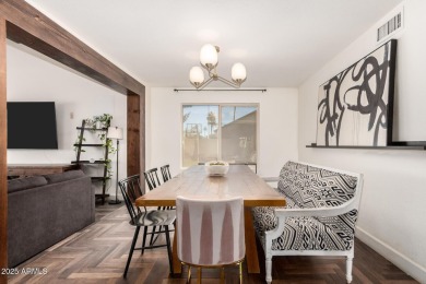 Step into this beautifully updated 4 bed/2.5 bath home in the on Dobson Ranch Municipal Golf Course in Arizona - for sale on GolfHomes.com, golf home, golf lot