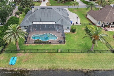 Welcome to your own BACKYARD OASIS! This Rare Single Story JCP on Julington Creek Golf Club in Florida - for sale on GolfHomes.com, golf home, golf lot