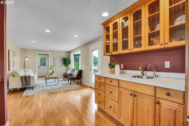 This golf course home is too sweet, no joke. There are two on Willamette Valley Country Club in Oregon - for sale on GolfHomes.com, golf home, golf lot
