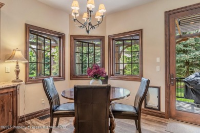 Handsomely crafted custom Aspen Glen home with fairway and river on Aspen Glen Club in Colorado - for sale on GolfHomes.com, golf home, golf lot