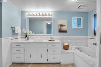 This golf course home is too sweet, no joke. There are two on Willamette Valley Country Club in Oregon - for sale on GolfHomes.com, golf home, golf lot