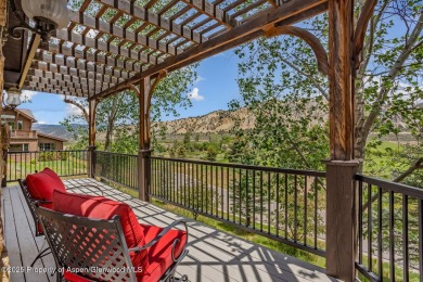 Handsomely crafted custom Aspen Glen home with fairway and river on Aspen Glen Club in Colorado - for sale on GolfHomes.com, golf home, golf lot