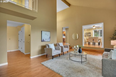 This golf course home is too sweet, no joke. There are two on Willamette Valley Country Club in Oregon - for sale on GolfHomes.com, golf home, golf lot