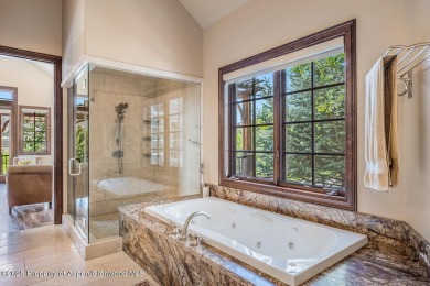 Handsomely crafted custom Aspen Glen home with fairway and river on Aspen Glen Club in Colorado - for sale on GolfHomes.com, golf home, golf lot